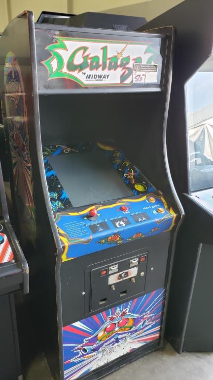 GALAGA DEDICATED MIDWAY UPRIGHT ARCADE GAME