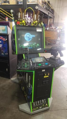 ALIENS EXTERMINATION FIXED GUN SHOOTER ARCADE GAME
