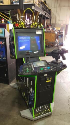 ALIENS EXTERMINATION FIXED GUN SHOOTER ARCADE GAME