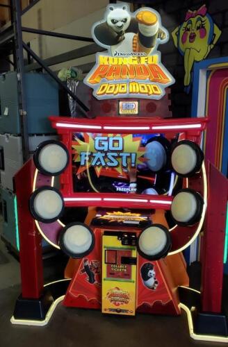 KUNG FU PANDA DOJO MOJO TICKET REDEMPTION GAME