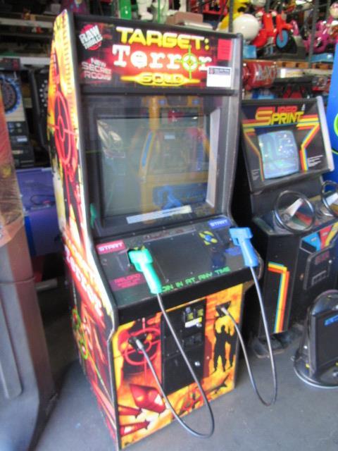 TARGET TERROR DEDICATED SHOOTER ARCADE GAME