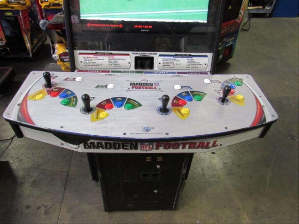 MADDEN SEASON 2 FOOTBALL 4 PLAYER ARCADE GAME