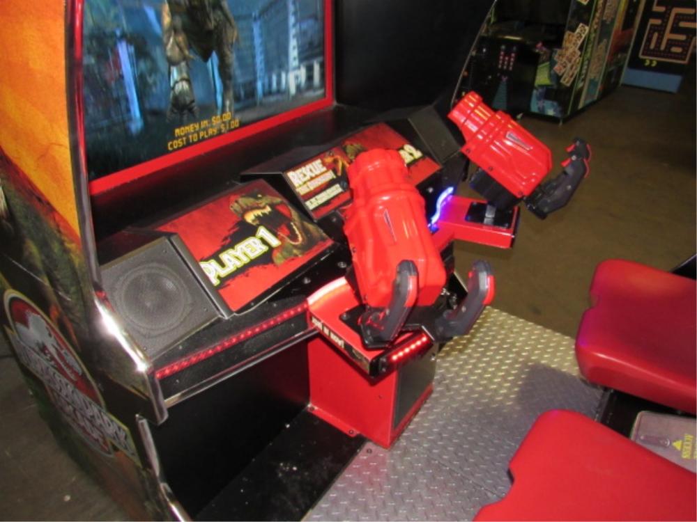 jurassic park arcade raw thrills