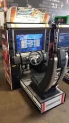 INITIAL D4 SITDOWN RACING ARCADE GAME SEGA #1