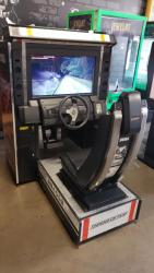 INITIAL D4 SITDOWN RACING ARCADE GAME SEGA #2