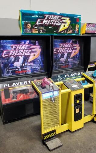 TIME CRISIS 3 TWIN DX 50 SHOOTER ARCADE GAME