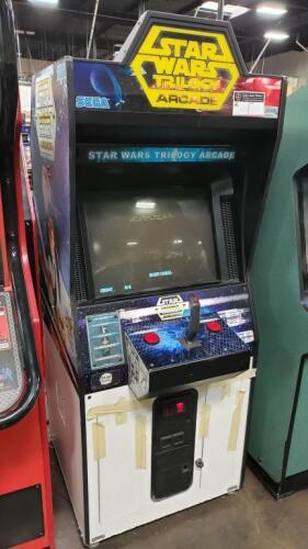 STAR WARS TRILOGY UPRIGHT SEGA ARCADE GAME
