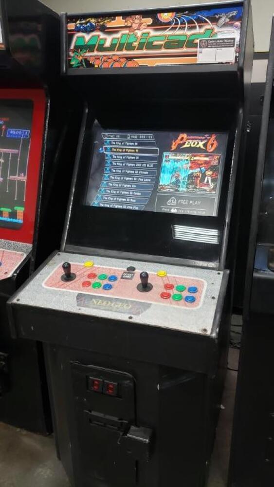 PANDORA 6 MULTICADE LCD MONITOR ARCADE GAME
