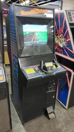 ROAD BLASTERS ATARI SYSTEM 1 CLASSIC ARCADE GAME