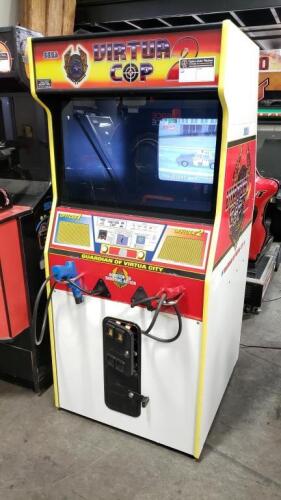 VIRTUA COP 2 SHOOTER SEGA ARCADE GAME