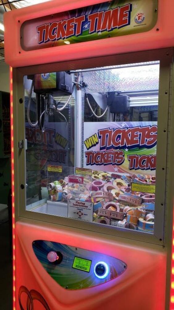 30 TICKET TIME TICKET CLAW CRANE MACHINE SMART