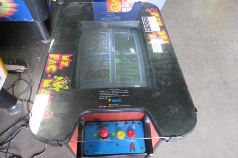 4 in 1 MULTICADE COCKTAIL TABLE ARCADE GAME