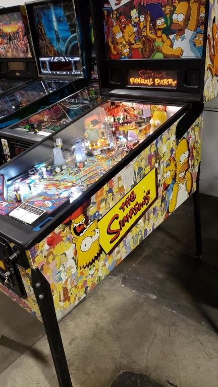 simpsons pinball machine value