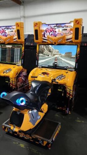 STORM RIDER MOTORCYCLE RACING ARCADE GAME