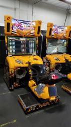 STORM RIDER MOTORCYCLE RACING ARCADE GAME