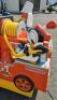KIDDIE RIDE CHILLY WILLY & WOODY FIRE TRUCK - 4