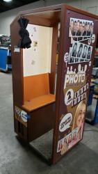 DC PHOTO BOOTH SELF VEND KIOSK BROWN #3