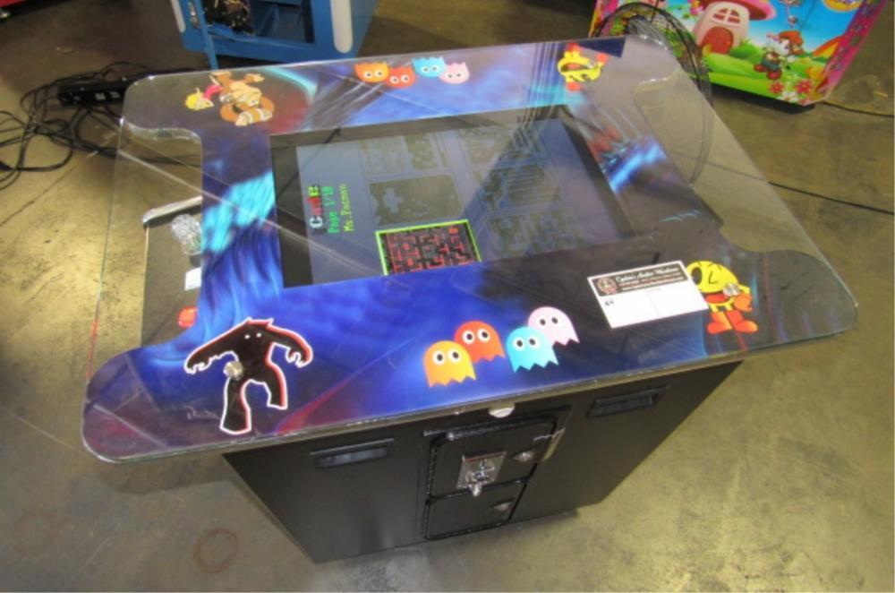 60 IN 1 MULTICADE COCKTAIL TABLE NEW WITH LCD
