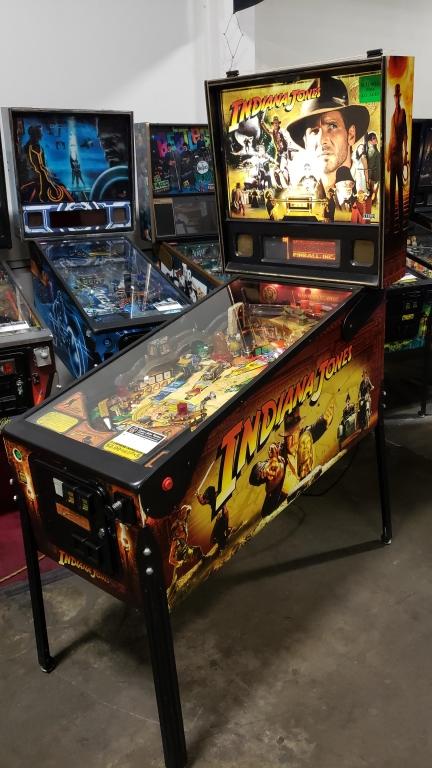 indiana jones pinball machine for sale