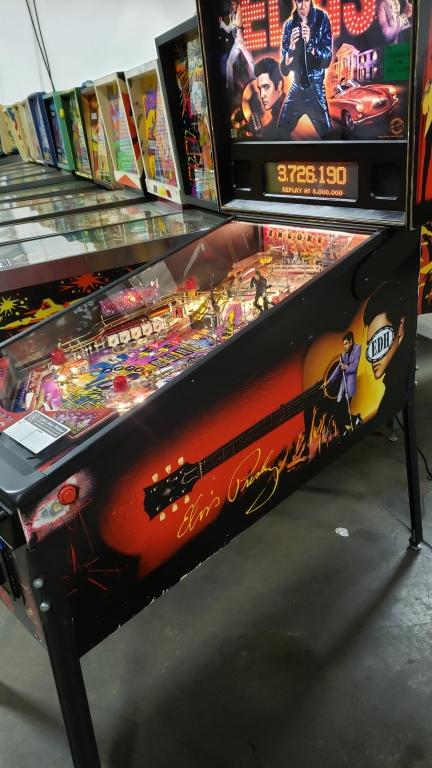 elvis pinball machine