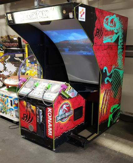 JURASSIC PARK III DELUXE BIG SCREEN ARCADE GAME