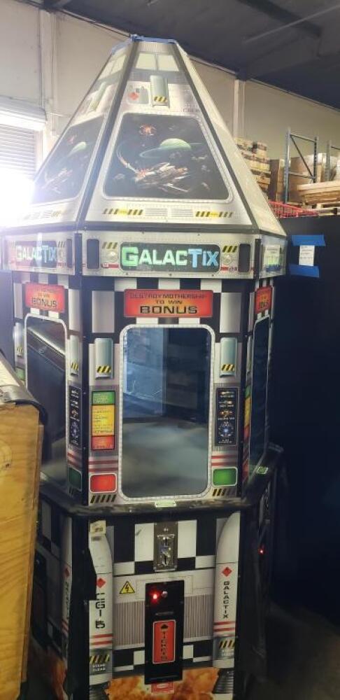 GALACTIX SPACE SHUTTLE TICKET REDEMPTION GAME