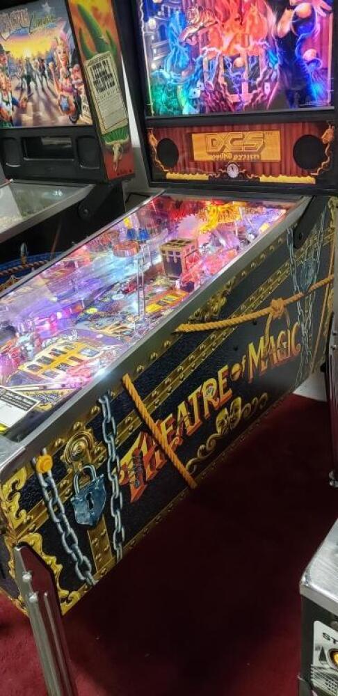 THEATER OF MAGIC PINBALL MACHINE BALLY 1995