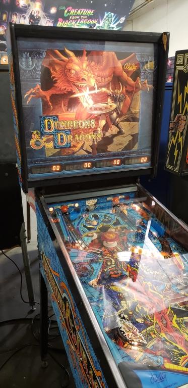 dungeons and dragons pinball for sale