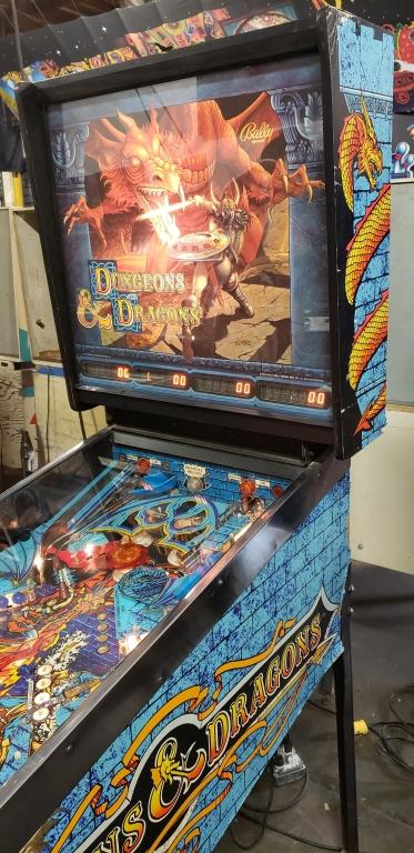 dungeons and dragons pinball for sale