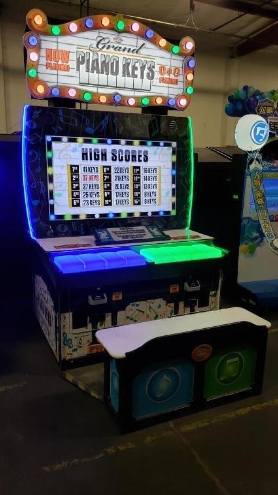 Grand Winner. Key GRAND PIANO KEYS DELUXE TICKET REDEMPTION GAME