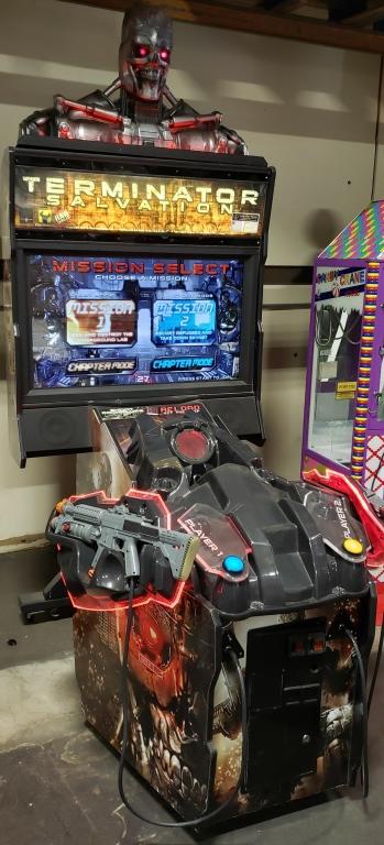terminator salvation arcade game play