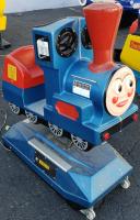 KIDDIE RIDE LOCOMOTIVE BLUE TRAIN RIDER