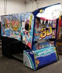 LET'S GO ISLAND 3D DELUXE SHOOTER ARCADE GAME SEGA