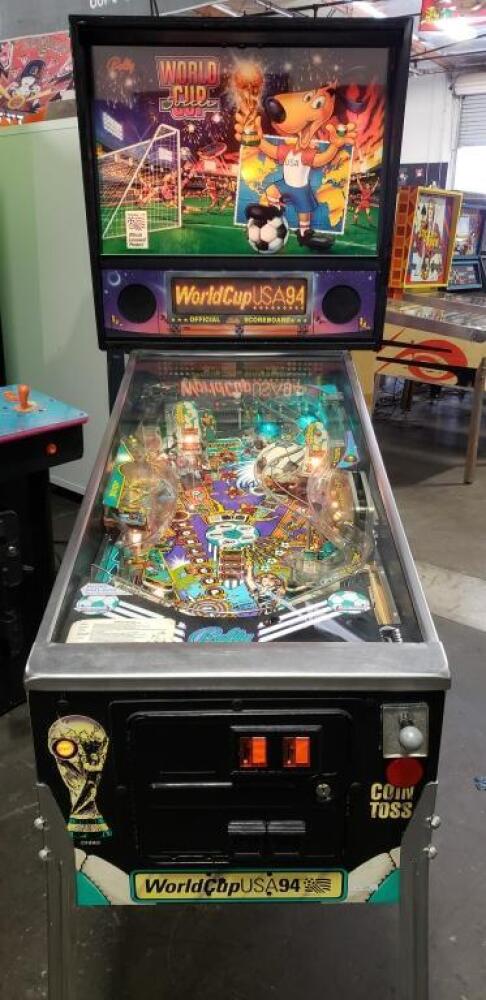 WORLD CUP 94 SOCCER PINBALL MACHINE BALLY