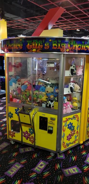 CIRCLE CRANE PLUSH CLAW CRANE MACHINE