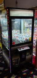 30" PLUSH CLAW GREY CRANE MACHINE YOUAL JIFH