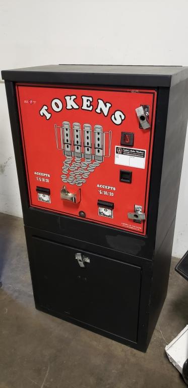 AC6000 DOLLAR COIN TOKEN CHANGER MACHINE