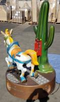 KIDDIE RIDE HAPPY DONKEY CACTUS RIDER - 2