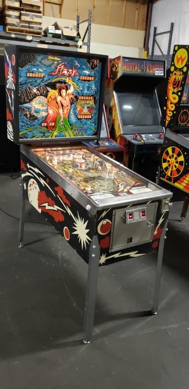 flash baseball pinball machine