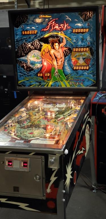 flash baseball pinball machine