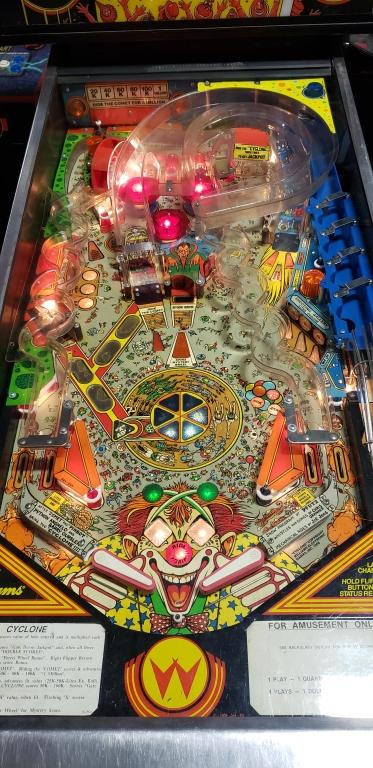 williams cyclone pinball arcade machine