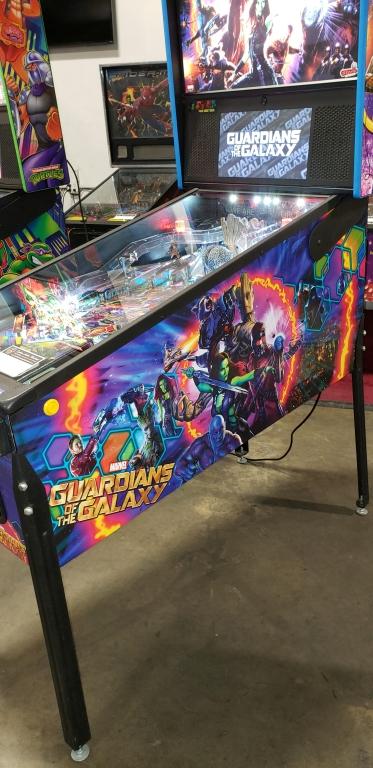 guardians of the galaxy pro pinball used