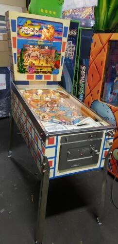 BUCKAROO WEDGE HEAD PINBALL MACHINE GOTTLIEB 1965