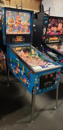 SUPER MARIO BROS PINBALL MACHINE GOTTLIEB 1992