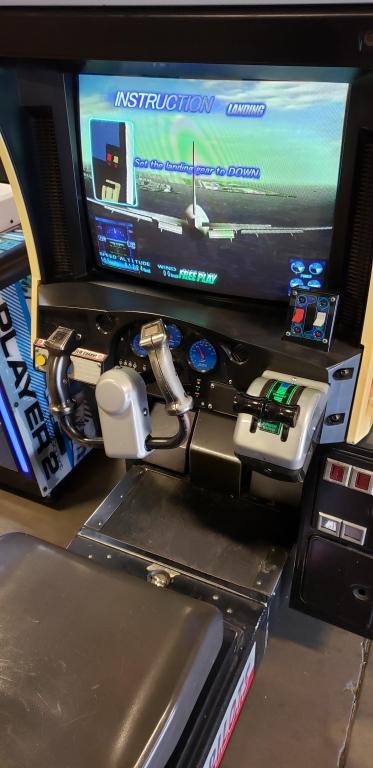 Airline Pilots Flight Simulator Arcade Game Sega