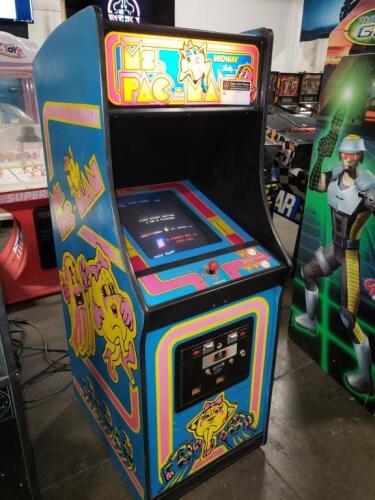 MS PACMAN CLASSIC UPRIGHT ARCADE GAME MIDWAY