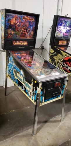 TALES OF THE ARABIAN NIGHTS PINBALL MACHINE 1996