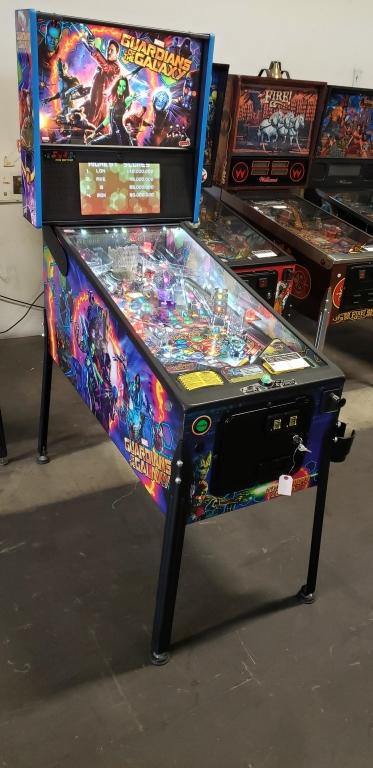 guardians of the galaxy pro pinball used