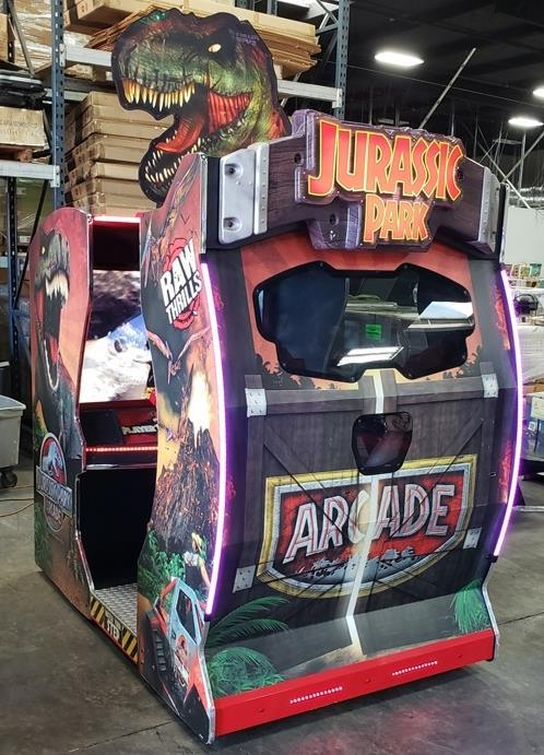 JURASSIC PARK ENVIRONMENTAL SHOOTER ARCADE GAME