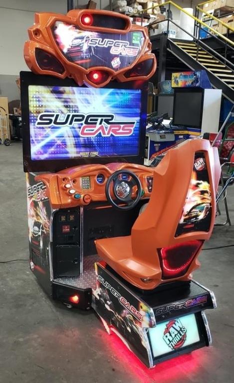 SUPER CARS FAST & FURIOUS DX 42" LCD RACING ARCADE